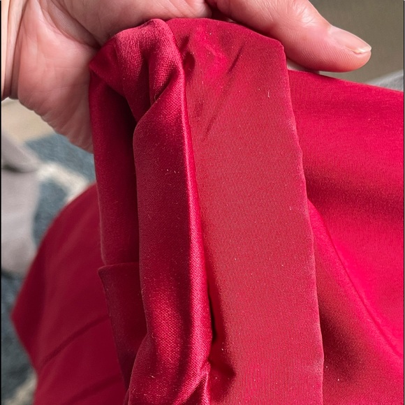 SOLD London Fog Single Breasted Red Trench Small - Picture 12 of 12